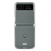 SYB Sturdy Gummy Cover for Motorola razr (2023) - Highly Transparent Clear / Transparent Clearrazr (2023)